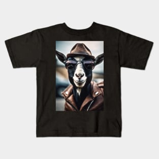 funny goat Kids T-Shirt